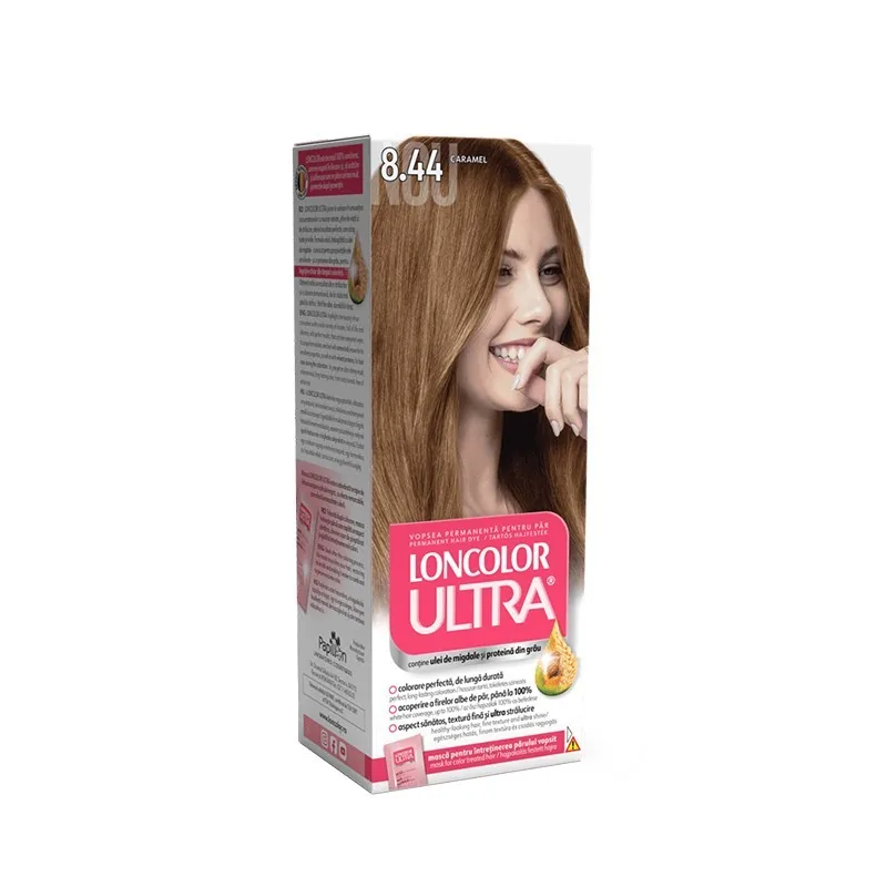 Vopsea de Par Loncolor Ultra Permanenta 8.44 Caramel 100ml