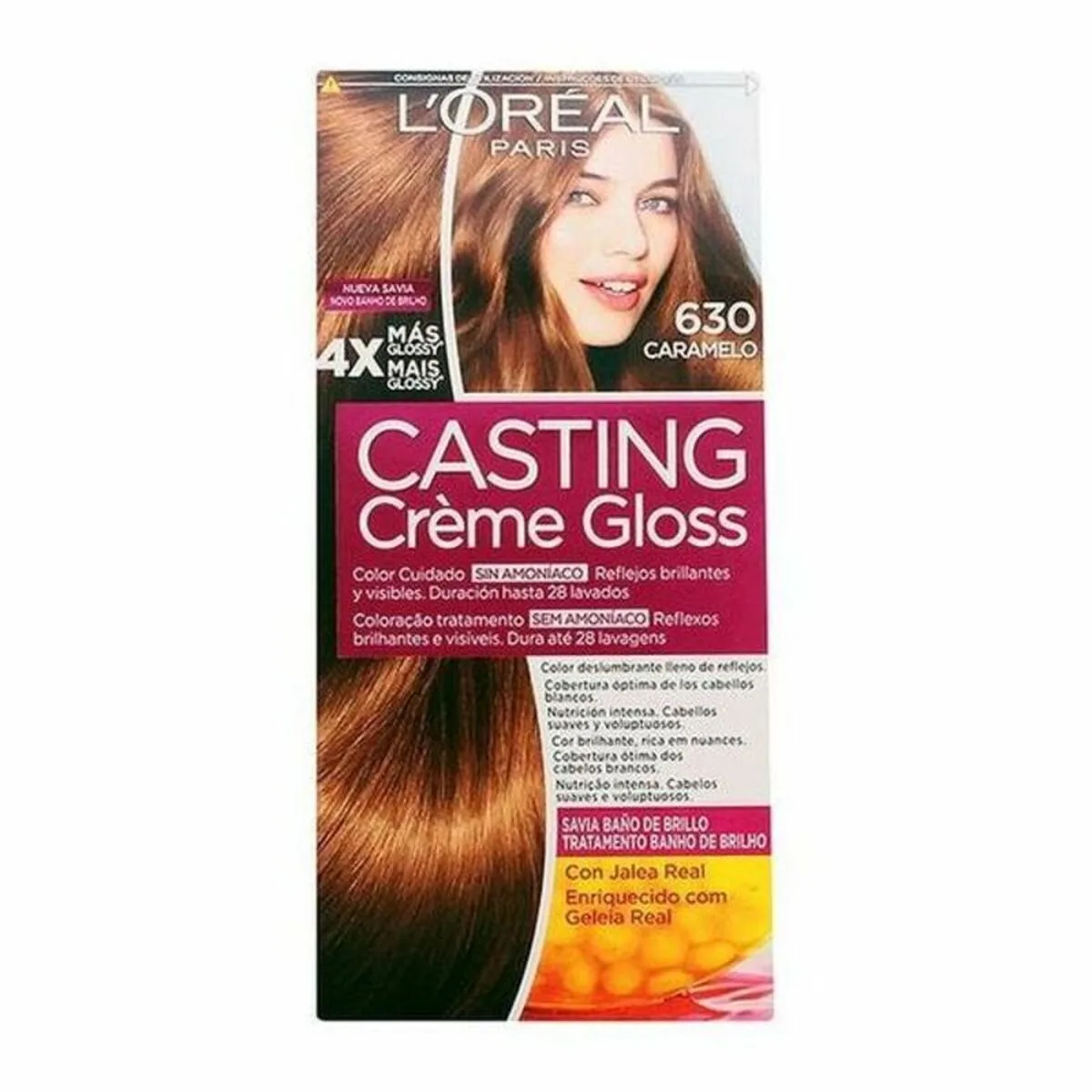 Vopsea de Păr L'Oréal Casting Creme Gloss Caramel 180ml