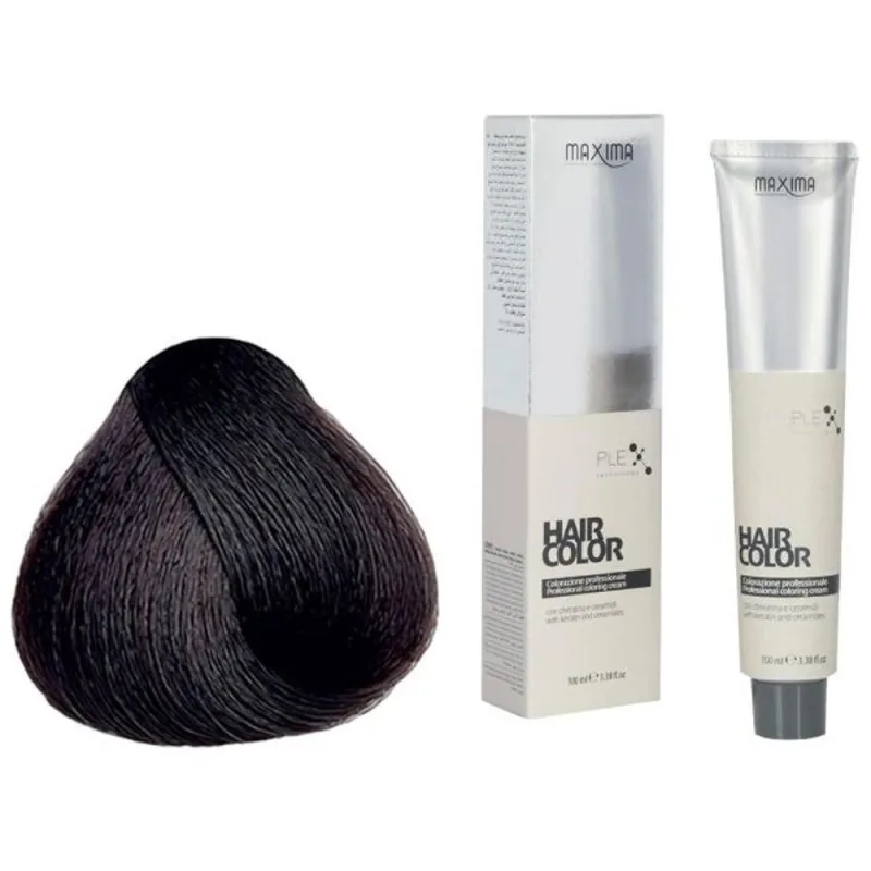 Vopsea de Par Maxima 4.99 Saten Ciocolata Neagra 100ml
