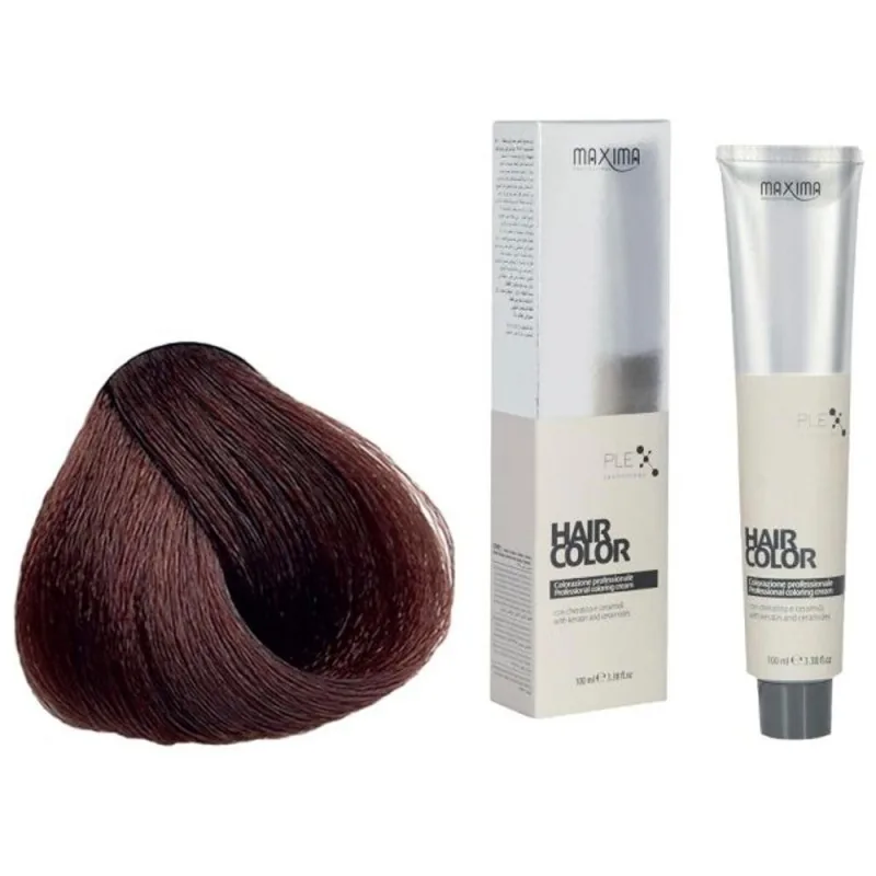 Vopsea de Par Maxima 6.58 Saten Mahon Chihlimbar 100ml