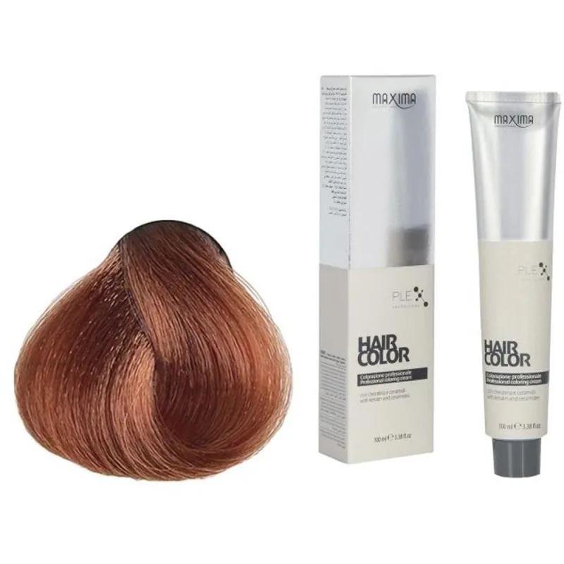Vopsea de Par Maxima 7.44 Blond Aramiu Intens 100ml