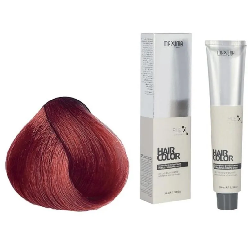 Vopsea de Par Maxima 7.66 Blond Roscat Intens 100ml