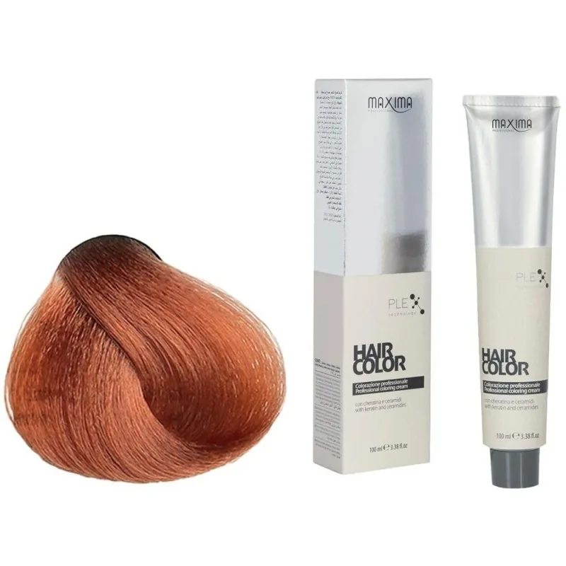Vopsea de Par Maxima 8.44 Blond Aramiu Deschis Intens 100ml