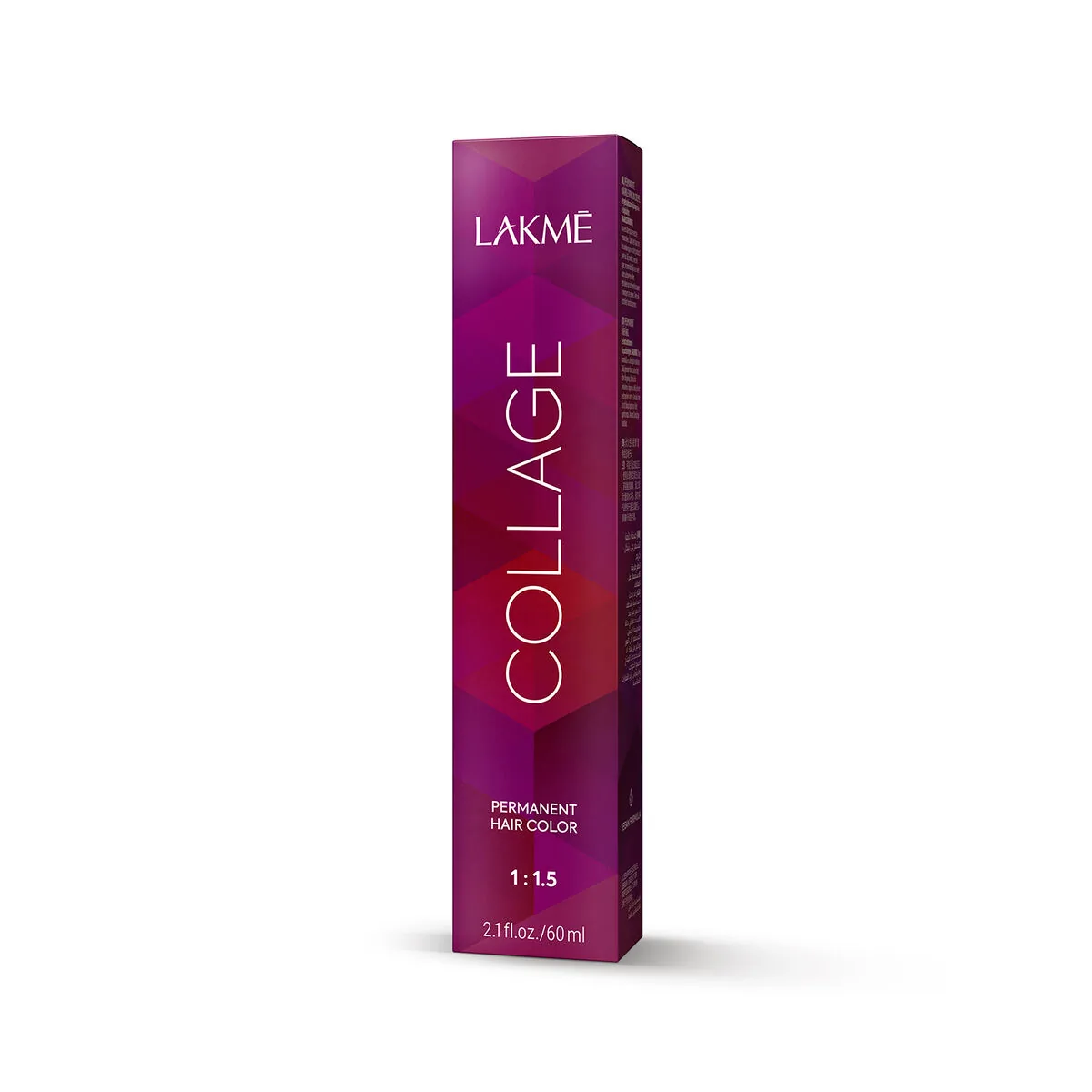 Vopsea de Păr Permanentă Lakmé Collage Color Castaniu Deschis 60ml