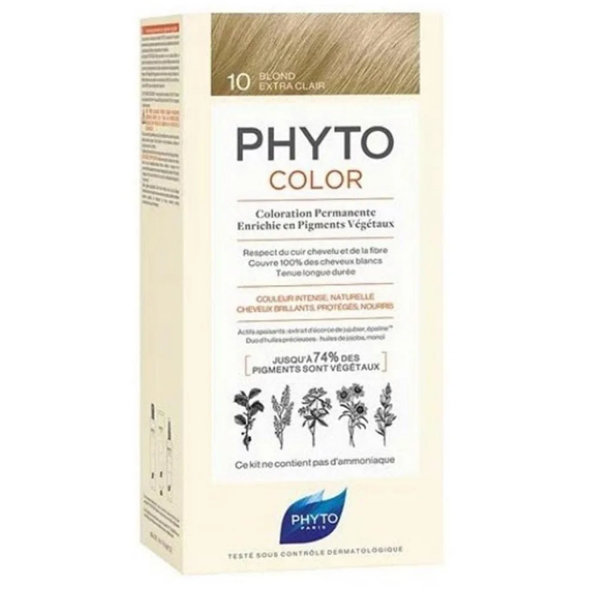 Vopsea de Par Permanenta Phyto Phytocolor Blond Extra Deschis Fara Amoniac