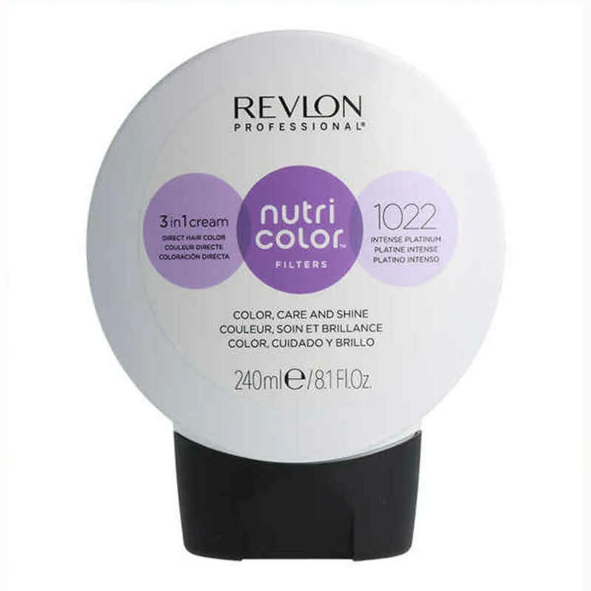 Vopsea de Par Permanenta Revlon Nutri Color 1022 Platina 240ml
