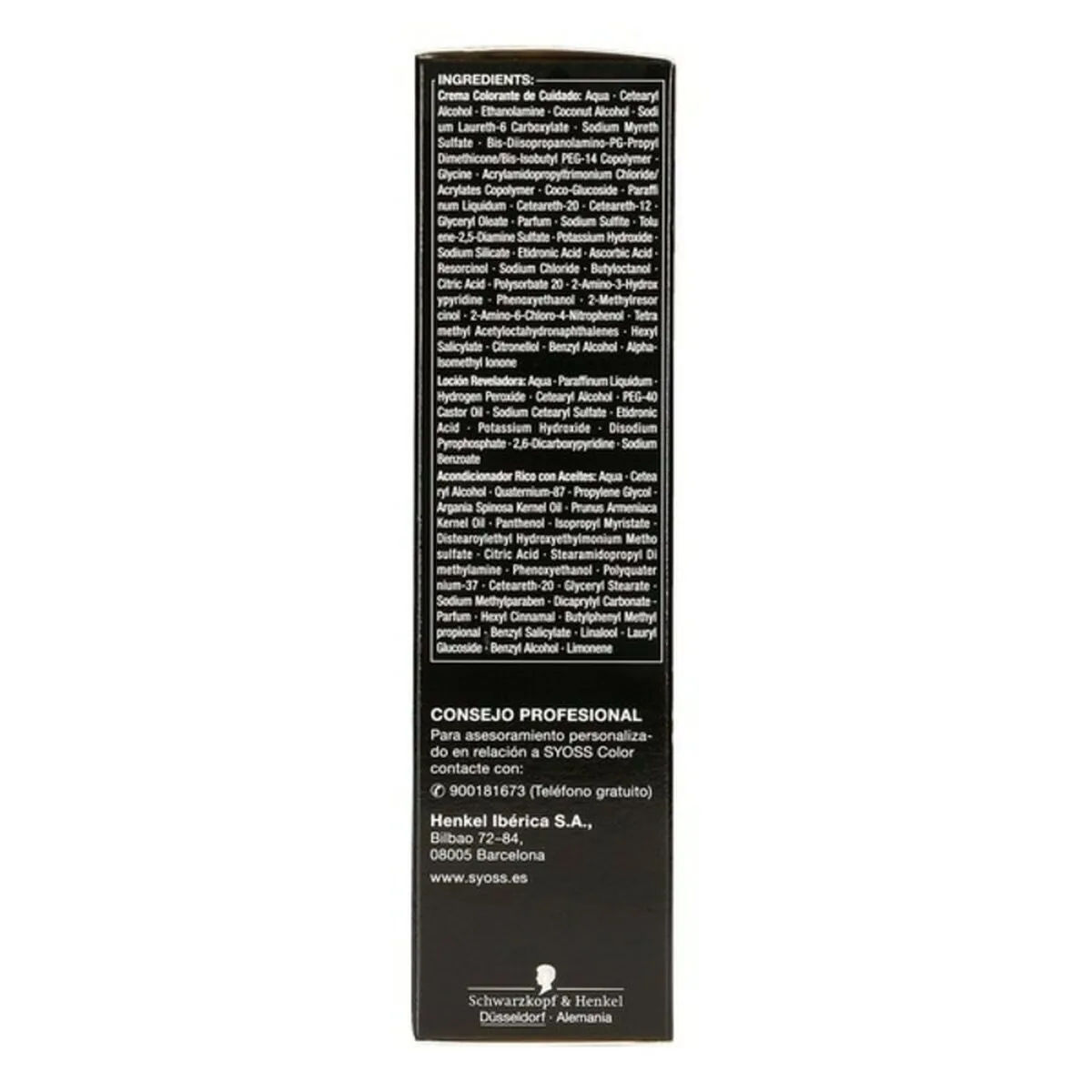 Vopsea de Par Permanenta Syoss Olio Intense Blond Miere 8.60 - imagine 4