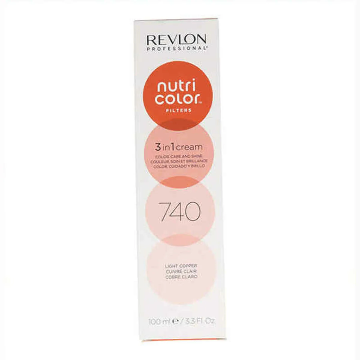 Vopsea de Par Revlon Nutri Color Filters 3 in 1 Cupru Deschis 100ml