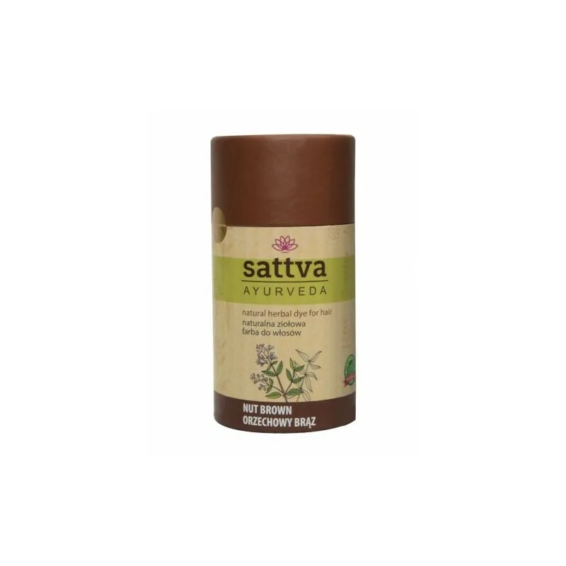 Vopsea de Par Sattva Ayurveda Henna Saten Nuca 150g