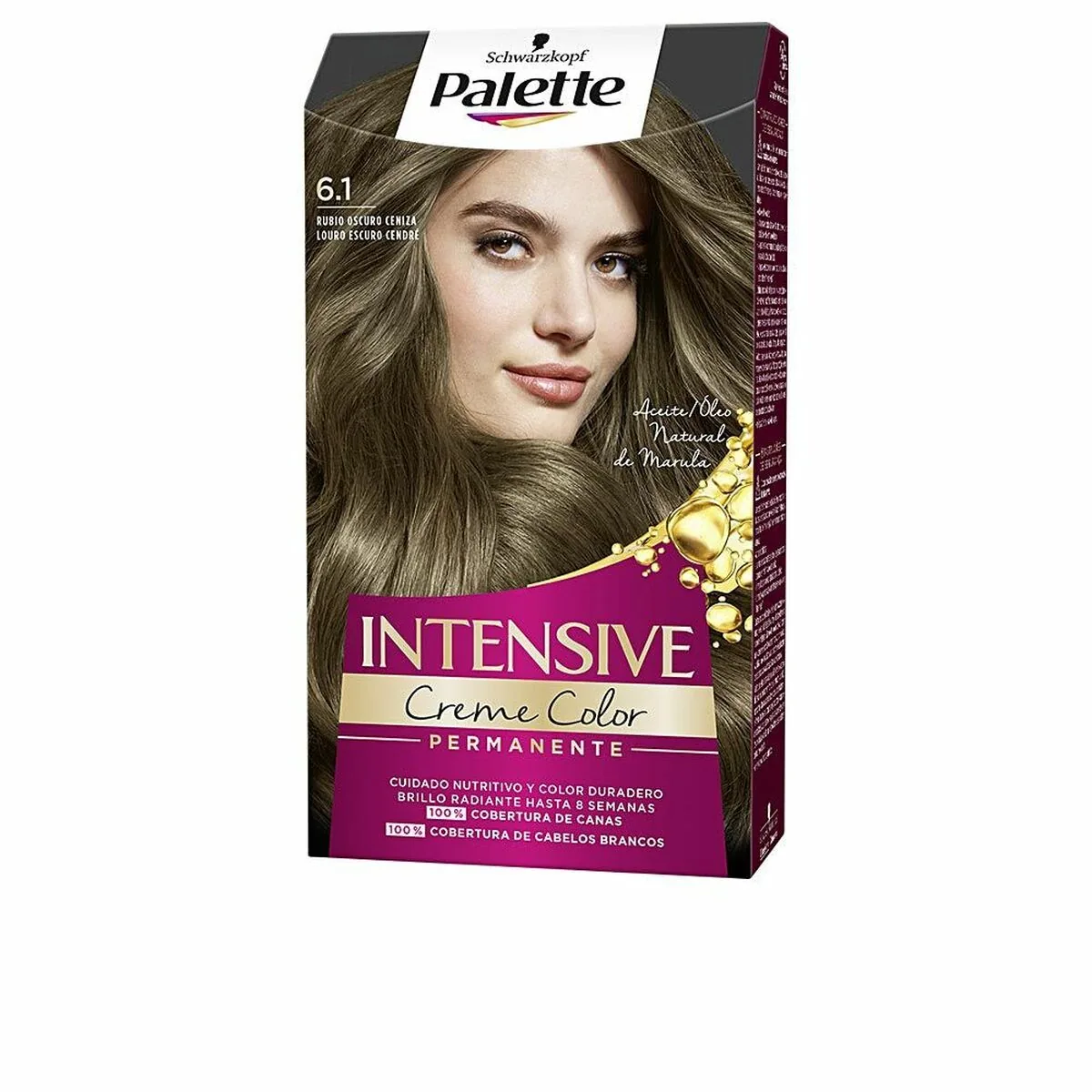 Vopsea de Păr Schwarzkopf Palette Intensive Blond Cenușiu Închis