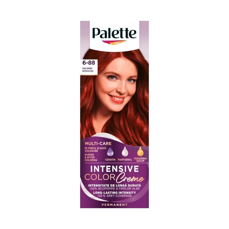 Vopsea de Par Schwarzkopf Palette Intensive Color Creme RI5 Rosu Aprins 110ml