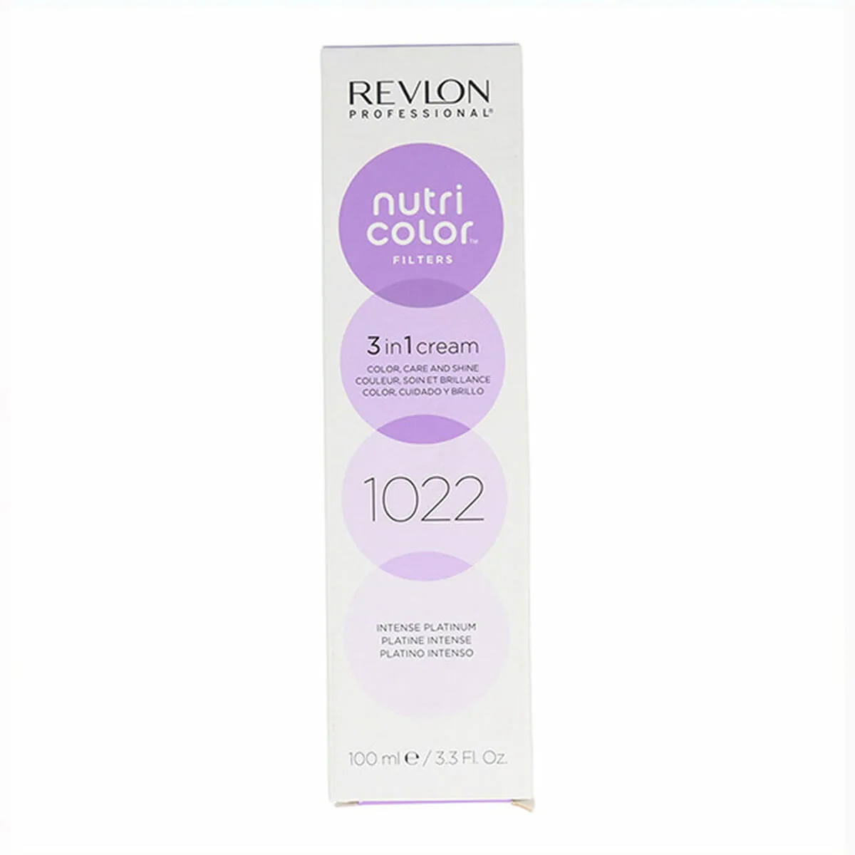Vopsea de Par Semipermanenta Revlon Nutri Color Filters Platinum 100ml