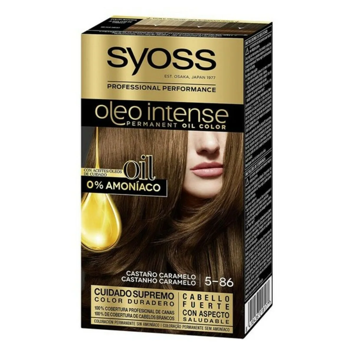 Vopsea de Păr Syoss Oleo Intense 5-86 Maro Caramel