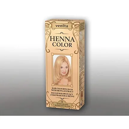 Vopsea de Păr Venita Henna Blond Deschis 50ml