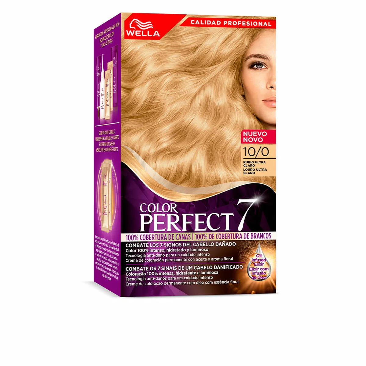 Vopsea de Par Wella Color Perfect Permanentă 60ml Blond Deschis