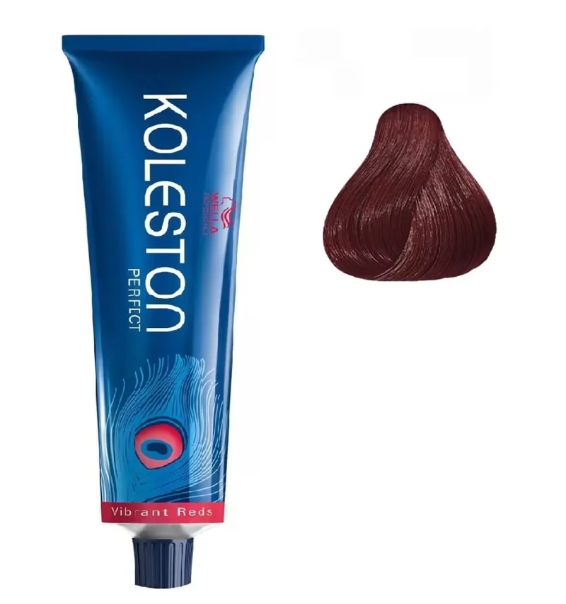 Vopsea de Par Wella Koleston Perfect 55/55 Light Brown Intensive Mahogany 60ml
