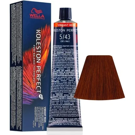 Vopsea de Păr Wella Koleston Perfect Vibrant Reds 5/43 Roșu 60ml