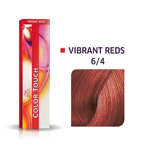 Vopsea de Par Wella Professionals Color Touch 60ml 6/4 Dark Blonde Red
