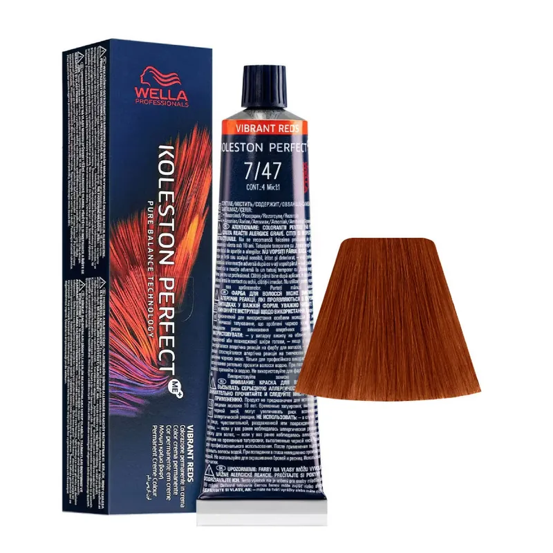 Vopsea de Par Wella Professionals Koleston Perfect 7/47 60ml
