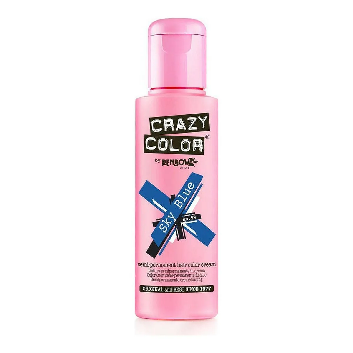 Vopsea Semi-Permanenta de Par Crazy Color Sky Blue 100ml