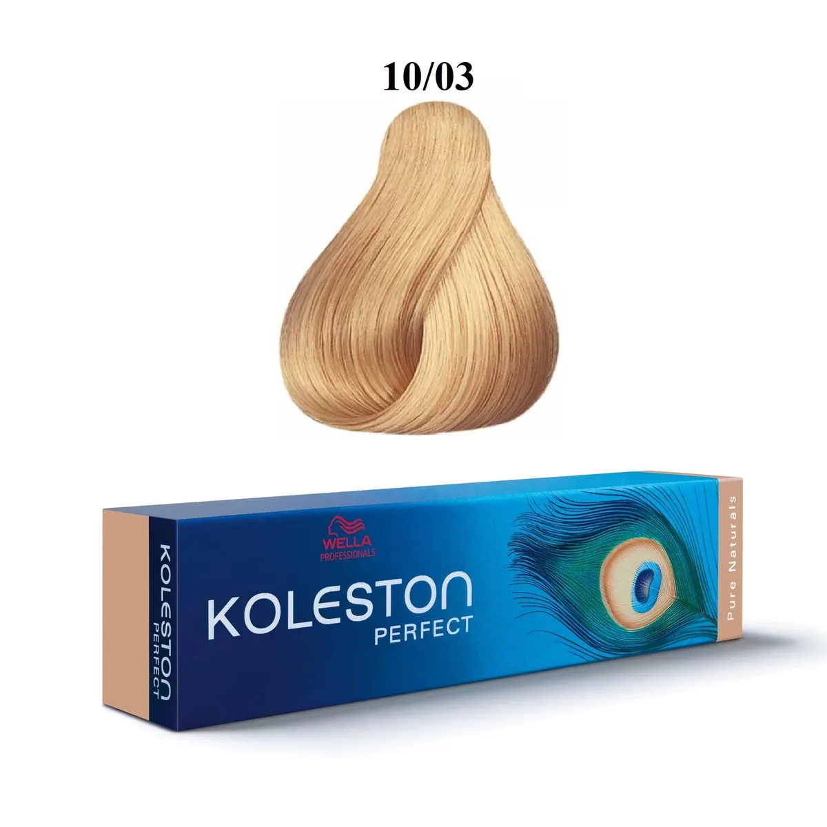Wella Professionals Koleston Perfect 10/03 Bright Natural Golden Blond 60ml