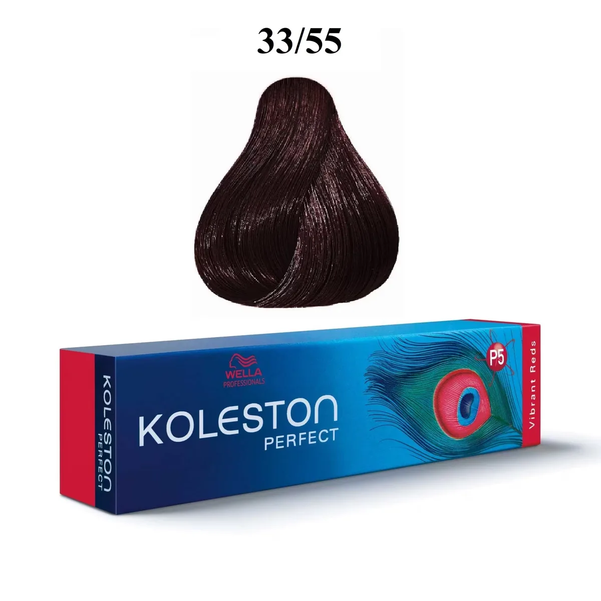 Wella Professionals Koleston Perfect 33/55 Dark Chestnut Intense Mahogany 60ml