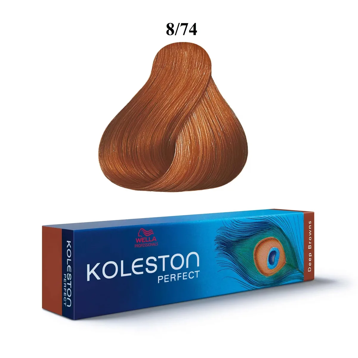 Wella Professionals Koleston Perfect 60ml 8/74 Blond Chestnut Red