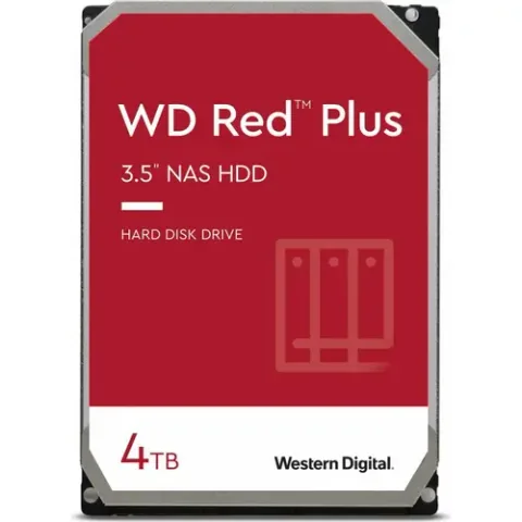 Western Digital Red Plus 4TB 5400RPM 256MB SATA-III