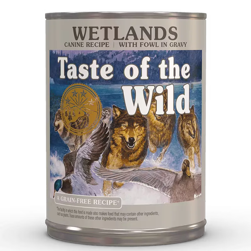 Hrana Umeda pentru Caini Taste Of The Wild Wetlands Canine Recipe 390g