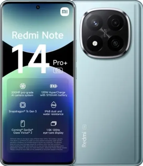Xiaomi Redmi Note 14 Pro+ 256GB 8GB RAM Albastru