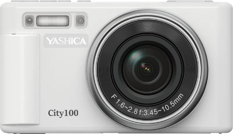 Yashica City 100 Camera Compacta Alba