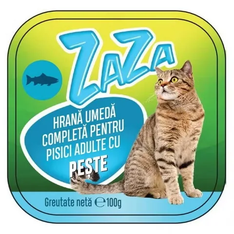 Hrana Umeda Completa pentru Pisici Zaza Peste 100g