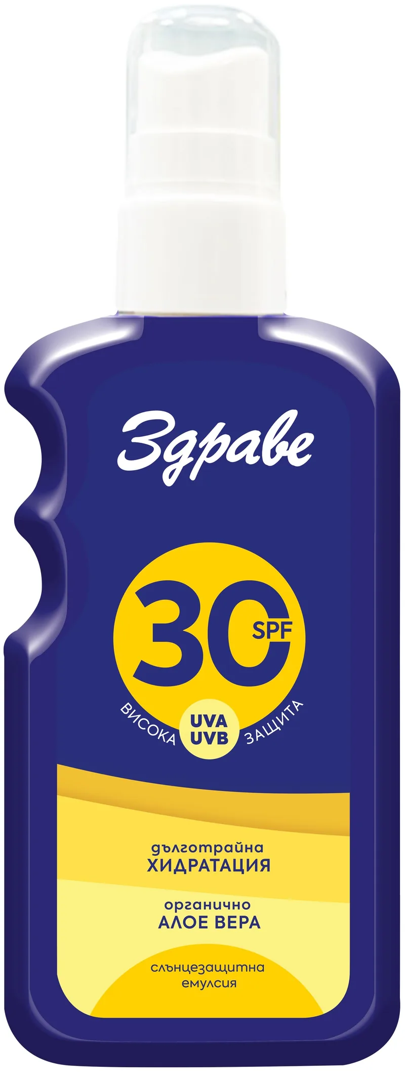 Emulsie de Protectie Solara Sănătos Zdrave Sun SPF30 200ml