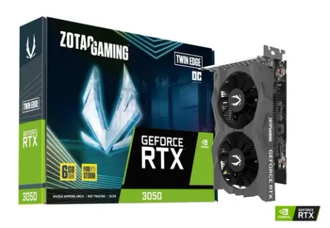 ZOTAC GeForce RTX 3050 Twin Edge OC 6GB