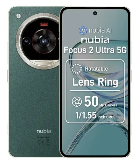ZTE nubia Focus 2 Ultra 5G 512GB 8GB RAM Verde