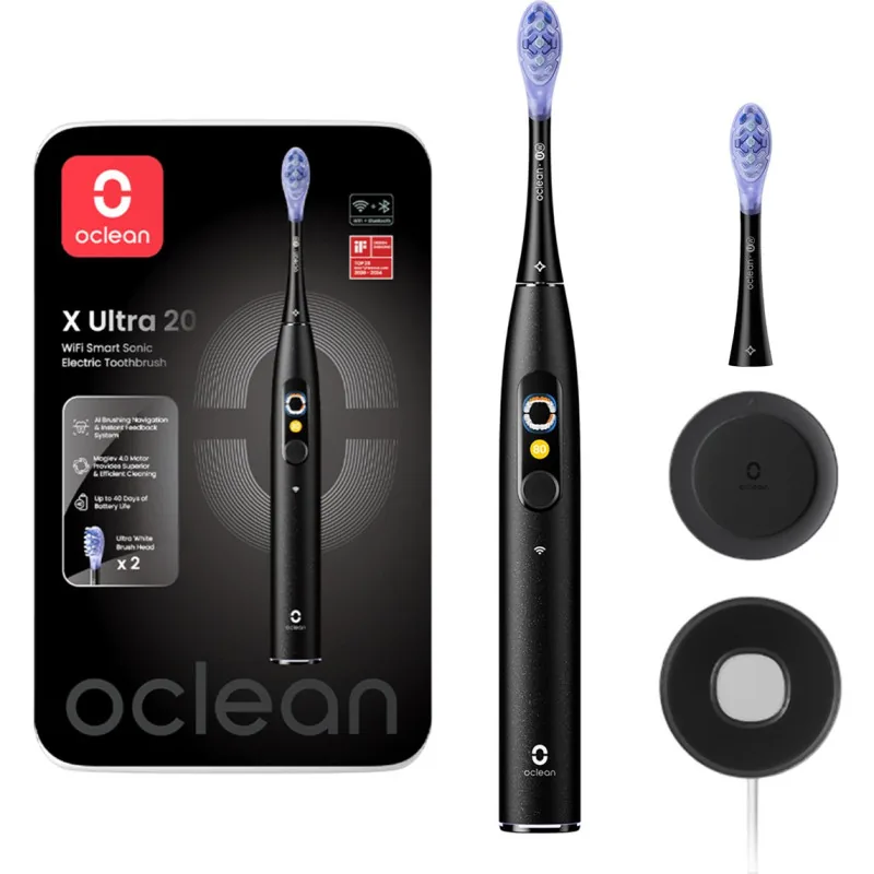 Oclean X Ultra 20 2 Capete Negru